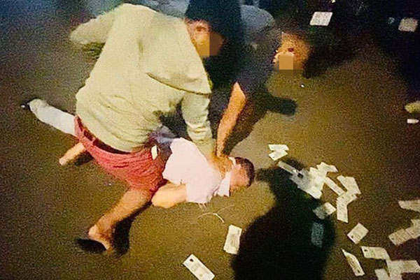 Đặc nhiệm hình sự mật phục bắt nhóm đối tượng cho vay nặng lãi