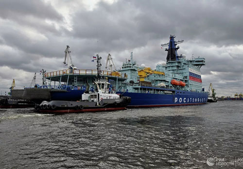 Truyền thông Nhật Bản ‘kinh ngạc’ trước tàu phá băng lớn nhất thế giới