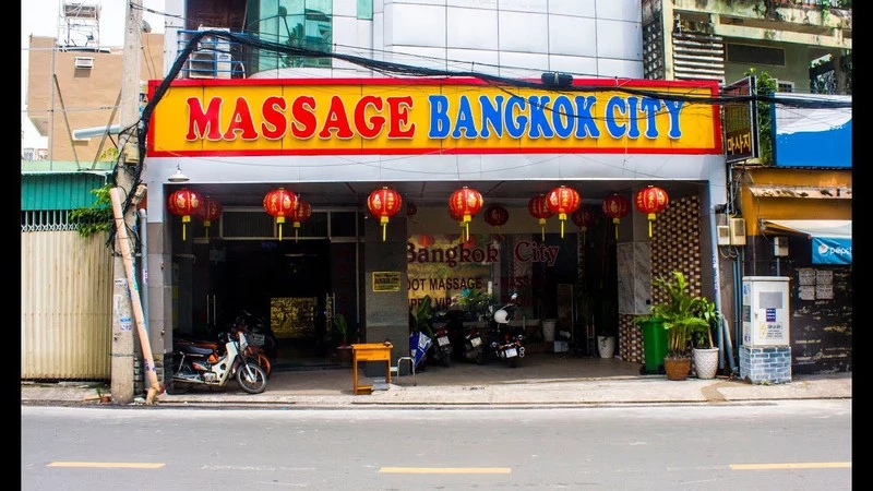 Cơ sở massage Bangkok city từng nhiều lần bị xử phạt.
