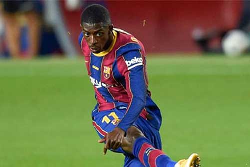 Dembele bất mãn với Barca vì sang M.U bất thành