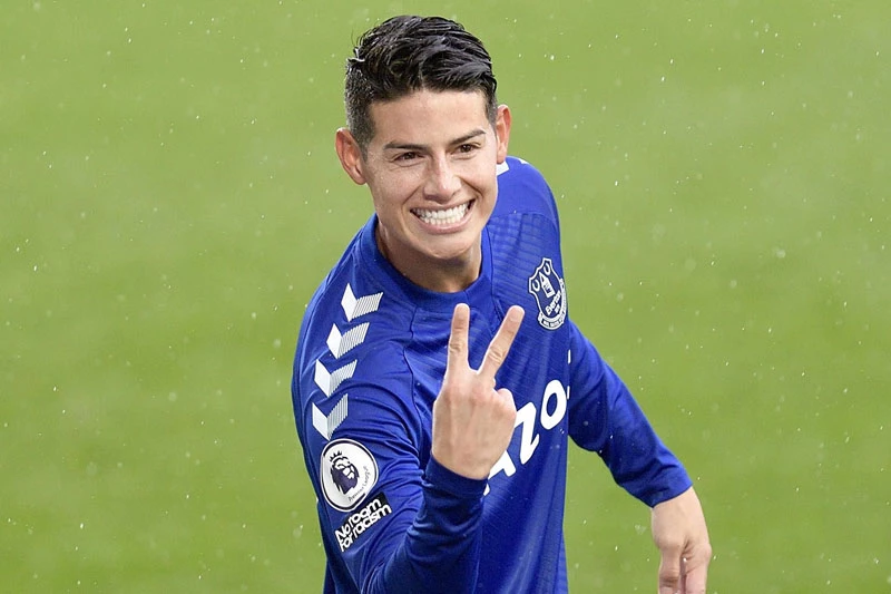 1. James Rodriguez (Real Madrid sang Everton, 20 triệu bảng).