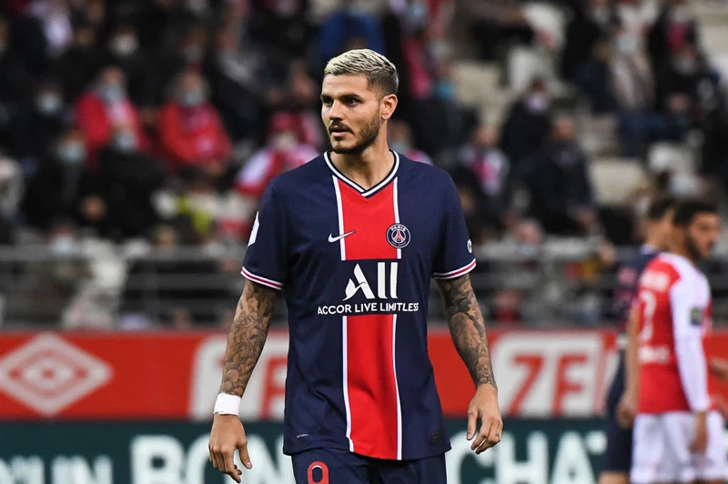 =9. Mauro Icardi (Inter qua PSG, 50 triệu euro).