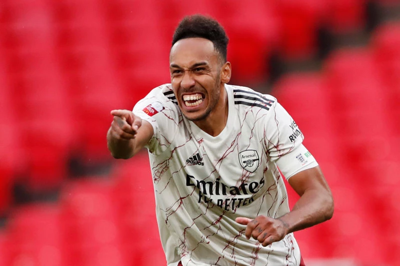 Tiền đạo: Pierre-Emerick Aubameyang (Arsenal).