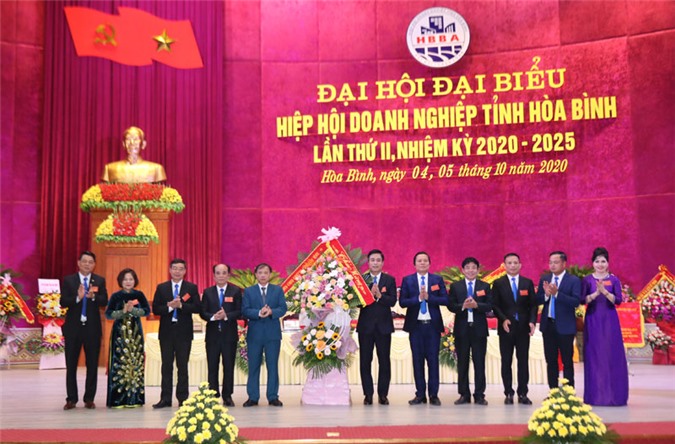 Đại hội đại biểu Hiệp hội Doanh nghiệp tỉnh Hòa Bình lần thứ II
