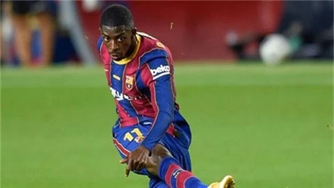 Dembele bất mãn với Barca vì sang M.U bất thành