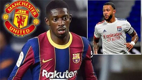 M.U & Dembele là lý do khiến Depay lỡ hẹn với Barca