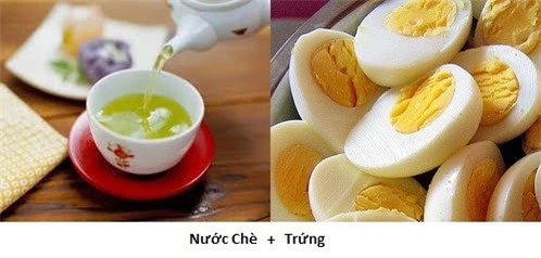 
Bạn sẽ dễ bị táo bón khi uống nước chè sau khi ăn trứng. Ảnh: thehealthsite.
