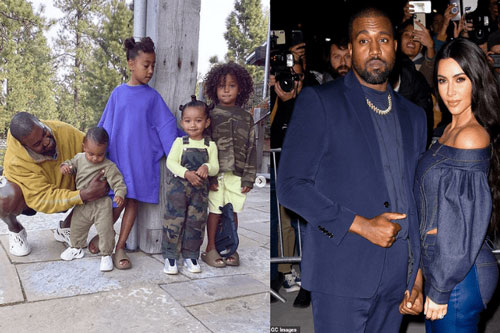 Kim Kardashian khoe ảnh gia đình hạnh phúc bên chồng và 4 con, đập tan tin đồn ly hôn