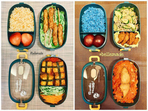 'Đã mắt' khi ngắm cơm hộp đủ chất nấu cho cho chồng của cô vợ 9X