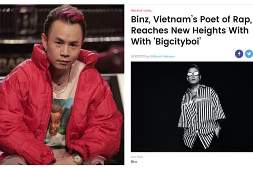 Binz được Billboard - Mỹ vinh danh là 'nhà thơ Rap của Việt Nam'