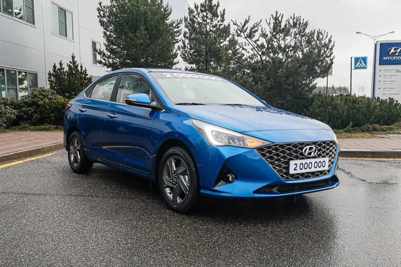 6. Hyundai Solaris - Hyundai Accent (doanh số: 5.410 chiếc).