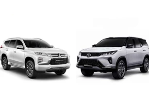 So sánh Mitsubishi Pajero Sport 2020 với Toyota Fortuner 2021