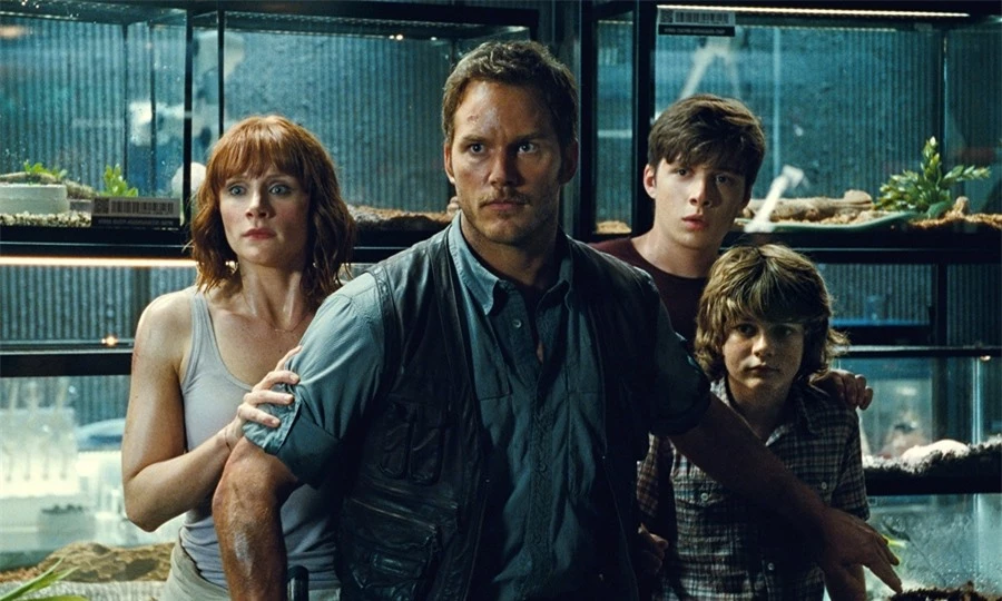 Loạt phim về thế giới khủng long Jurassic Wolrd gắn liền tên tuổi của tài tử Chris Pratt.