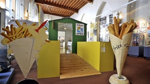 Bảo tàng khoai tây chiên tại Bỉ thu hút nhiều khách du lịch đến tham quan