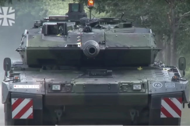 Xe tăng chiến đấu chủ lực Leopard 2A7 của Quân đội Đức. Ảnh: Topwar.