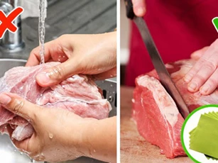 Đừng rửa những loại thực phẩm này trước khi nấu nếu không muốn rước thêm vi khuẩn và bệnh vào người các mẹ ơi