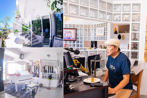 Không gian căn hộ, nơi nhạc sĩ Trần Tiến đang nghỉ ngơi và dưỡng bệnh ở Vũng Tàu