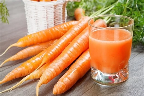 Cà rốt giúp giảm thiếu máu