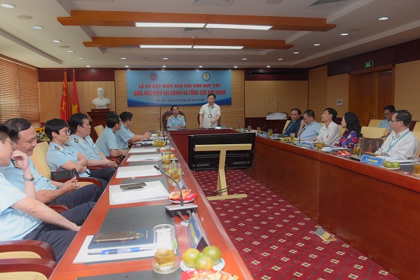 Tăng cường hợp tác đào tạo giữa Tổng cục Hải quan và Học viện Tài chính