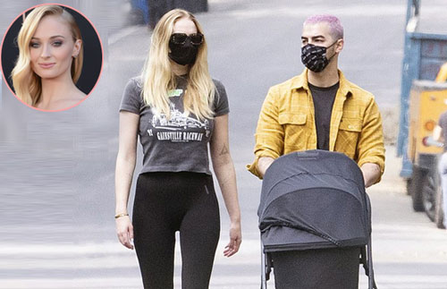 Sophie Turner mảnh mai sau hơn hai tháng sinh con