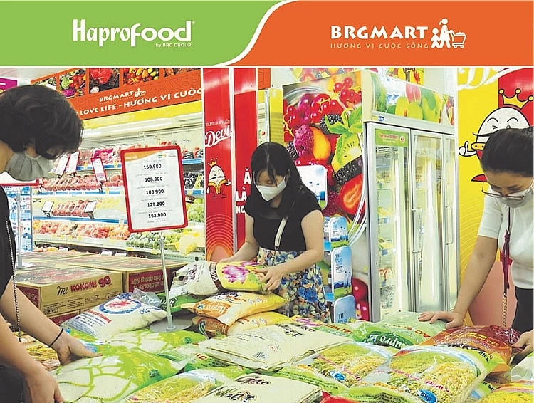 Chuỗi siêu thị/minimart Haprofood/BRGMart đã dần trở thành điểm mua sắm tin cậy của người tiêu dùng Thủ đô