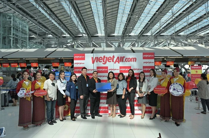 Vietjet khuyến mại vé 0 Baht cho toàn mạng bay tại Thái Lan.