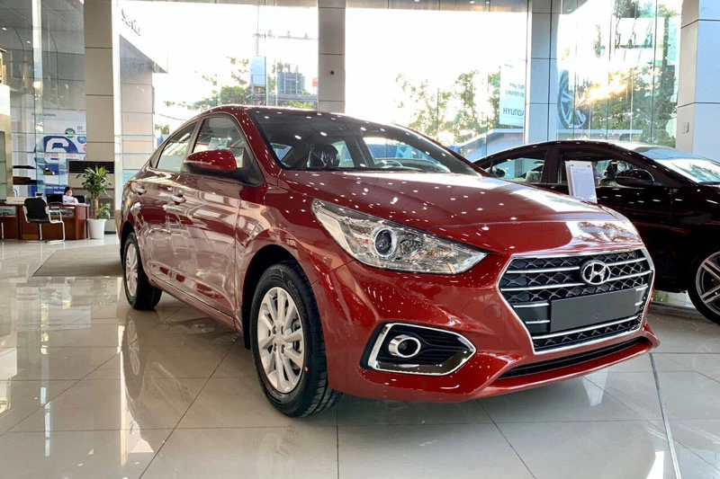 2. Hyundai Accent (doanh số: 1.817 chiếc). Ảnh: Hyundai Hà Đông.