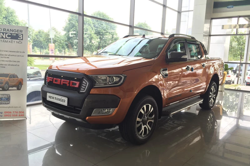 5. Ford Ranger (doanh số: 1.500 chiếc). Ảnh: Ford miền Nam.