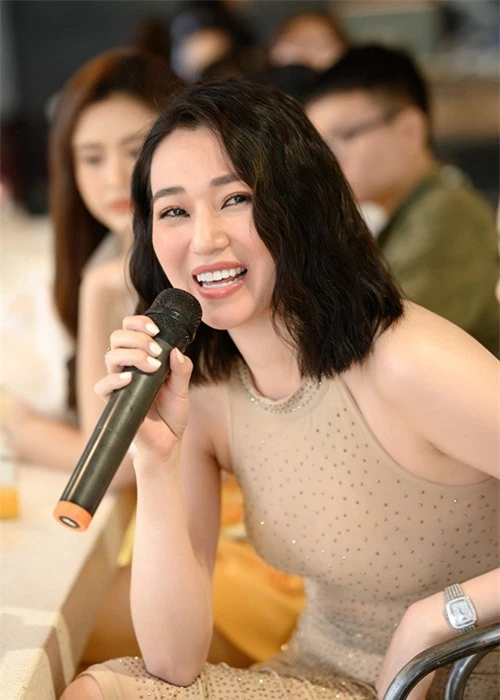 Khánh My mong muốn góp sức cùng Xuân Lan lan tỏa ý nghĩa của chuỗi talkshow và đẩy lùi các vấn nạn trong xã hội.