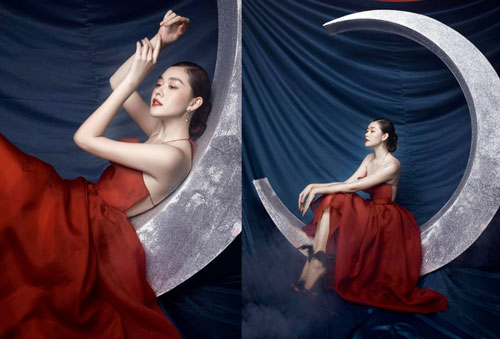 Dàn mỹ nhân Việt hóa chị Hằng Nga đẹp nao lòng