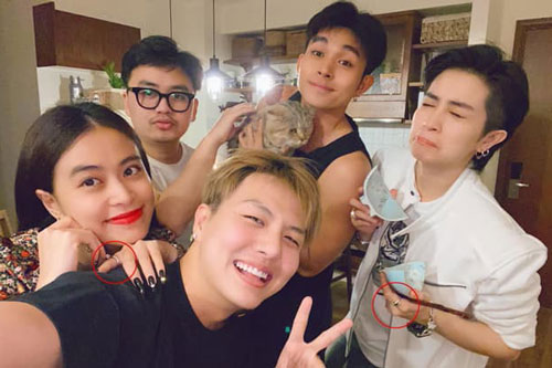 Gil Lê dẫn Hoàng Thuỳ Linh ra mắt hội bạn thân, nhưng netizen lại chỉ chú ý tới chuyện đeo nhẫn đôi