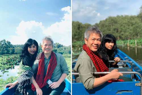 Thanh Lam hạnh phúc bên bạn trai bác sĩ