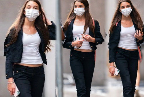 Suri Cruise leo thẳng top tìm kiếm ở Hàn Quốc vì vóc dáng, khí chất như ngôi sao ở tuổi 14