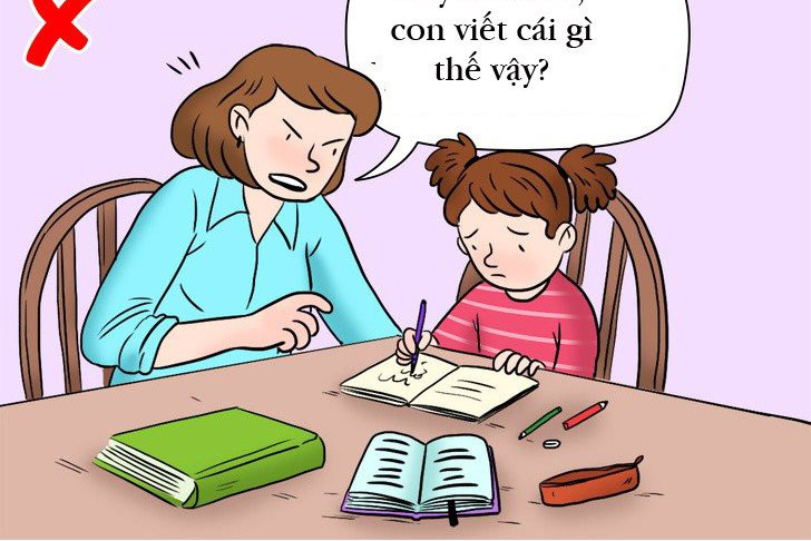Sai lầm của bố mẹ khi kiểm soát khắt khe việc làm bài tập về nhà của con