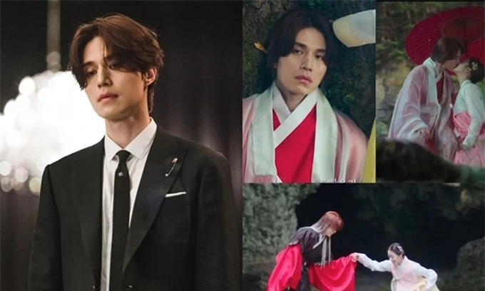 Lee Dong Wook đẹp trai với set đồ hiện đại nhưng bị chê lòe loẹt, nữ tính trong các cảnh quá khứ.