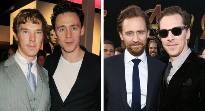 Hai tài tử Tom Hiddleston và Benedict Cumberbatch có lẽ đã rất tiếc khi không gặp gỡ sớm hơn. Từ khi đóng phim War Horse năm 2010, đôi bạn diễn này trở thành bạn thân và họ chưa bao giờ giấu giếm tình cảm quý mến dành cho nhau.