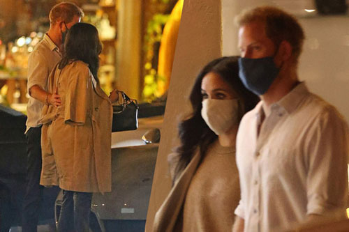 Harry và Meghan hẹn hò đôi với vợ chồng trùm âm nhạc