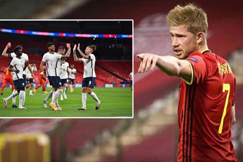 De Bruyne: 'ĐT Anh có thể vô địch cả EURO lẫn World Cup'
