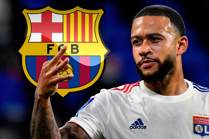 Chuyển nhượng Barca: Depay vẫn nuôi hy vọng chia tay Lyon vào tháng Giêng