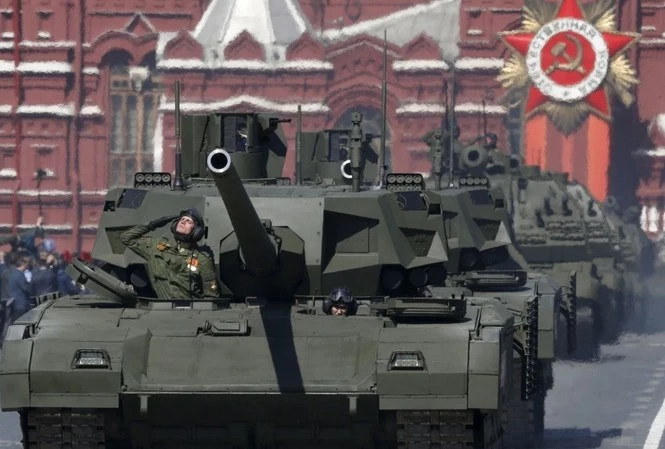 Siêu tăng Armata T-14 của Nga.