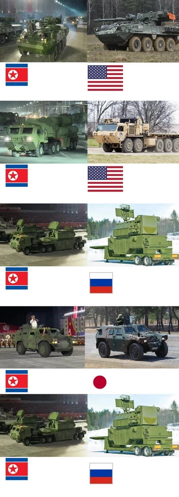 Những vũ khí được Triều Tiên 