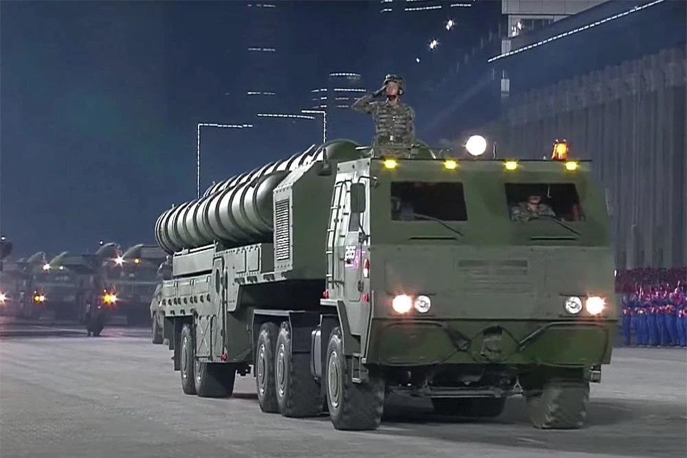 Hệ thống tên lửa phòng không thế hệ mới của Triều Tiên. Ảnh: Military Watch.