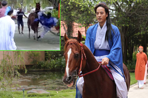 Đoàn Minh Tài gặp nạn khi quay MV của Sunny Đan Ngọc