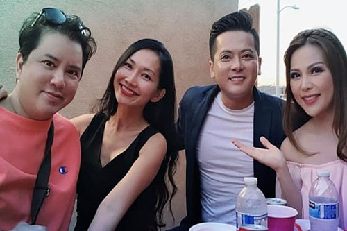 Kim Hiền dự sinh nhật con gái Hoàng Anh ở Mỹ