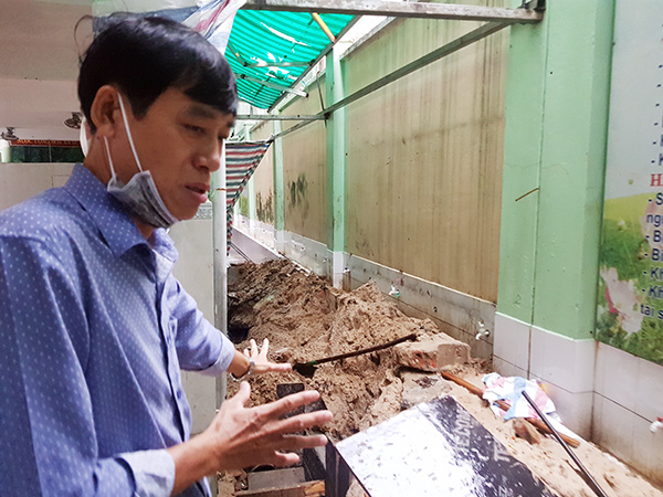 Đà Nẵng: Đang họp xử lý vụ “nghiêng nhà 4 tầng giữa trung tâm TP, trường học phải di dời học sinh”