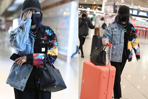 Sau ồn ào hẹn hò trai trẻ, Triệu Vy né tránh ống kính truyền thông