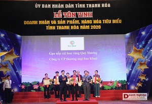 Thanh Hóa: Tôn vinh doanh nhân và sản phẩm hàng hóa tiêu biểu năm 2020