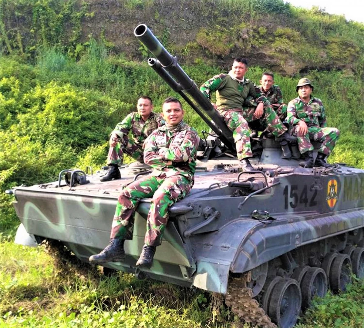 Indonesia hiện là khách hàng duy nhất sử dụng BMP-3F; Nguồn: bmpd.livejournal.com