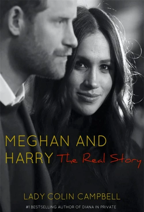 Bìa cuốn sách Meghan and Harry: The Real Story.