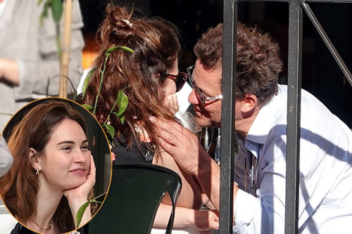 Diễn viên 'Lọ Lem' ôm hôn tài tử đã có vợ